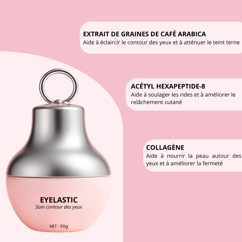EYELASTIC by JELLYCIOUS –  Soin contour des yeux innovant par luminothérapie